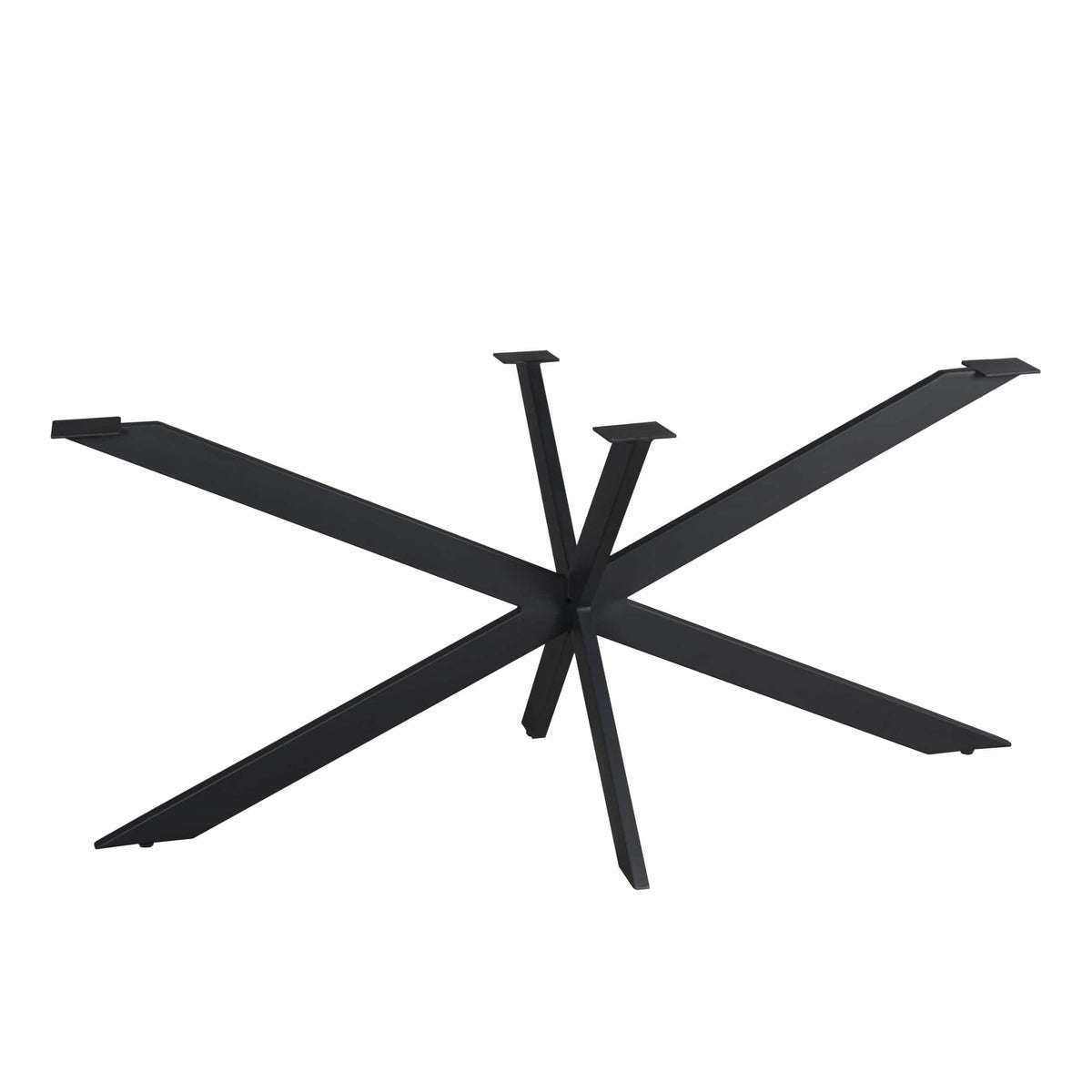 Matrixpoot Zwart Ovaal/Rechthoek 160 cm Koker 2,5x7,5 cm Starfurn