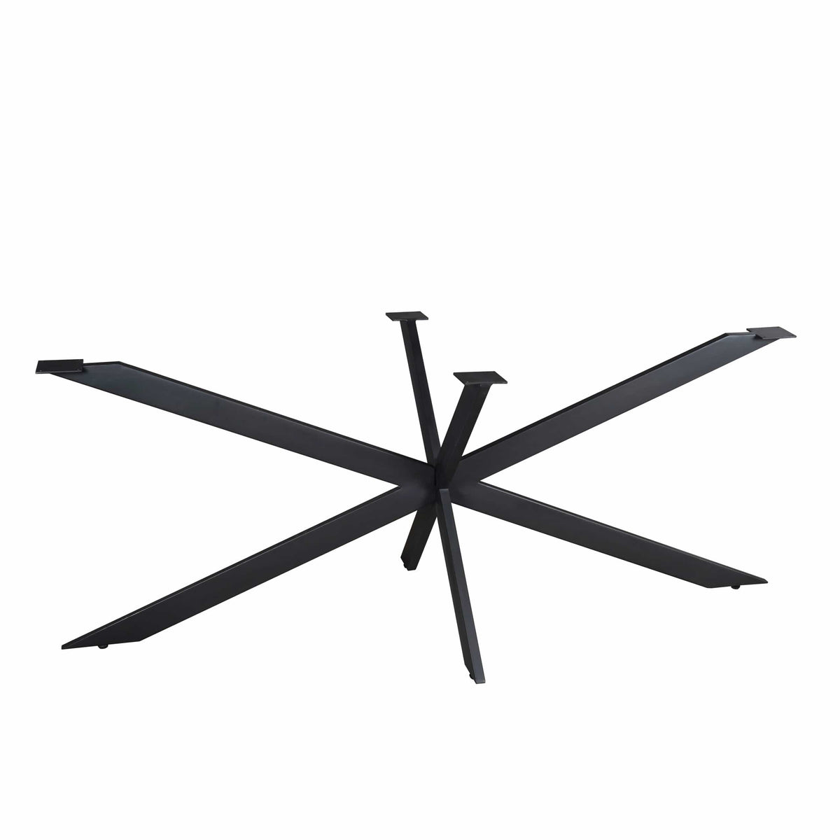 Matrixpoot Zwart Ovaal/Rechthoek 190 cm Koker 2,5x7,5 cm Starfurn