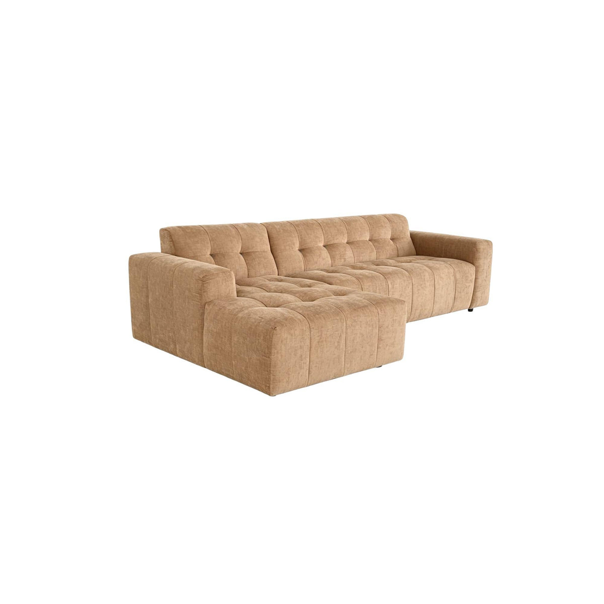 MySofa Ruby Hoekbank Camel Lounge L + 2,5 zits AR Starfurn
