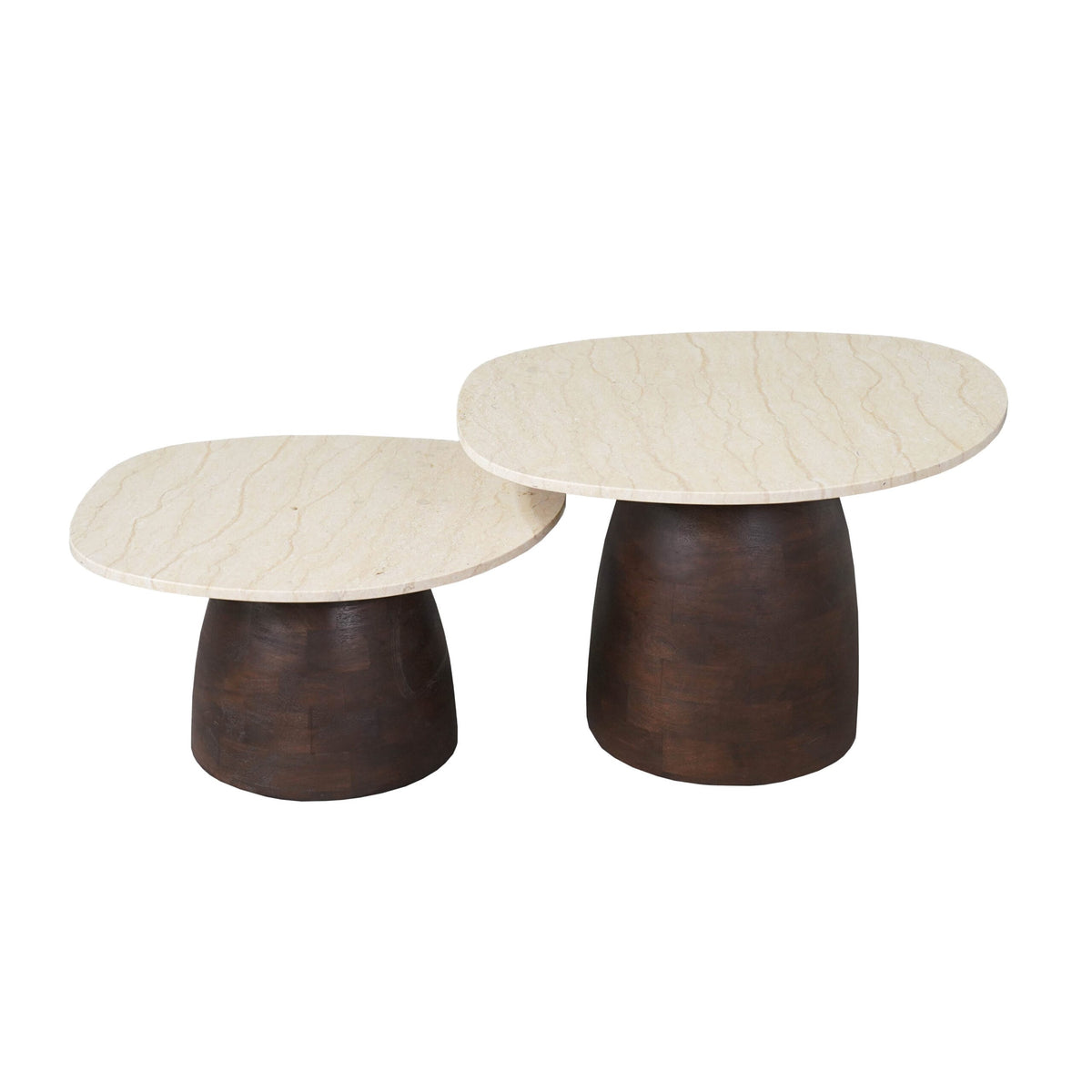 Organische salontafel Liv 80 cm Starfurn