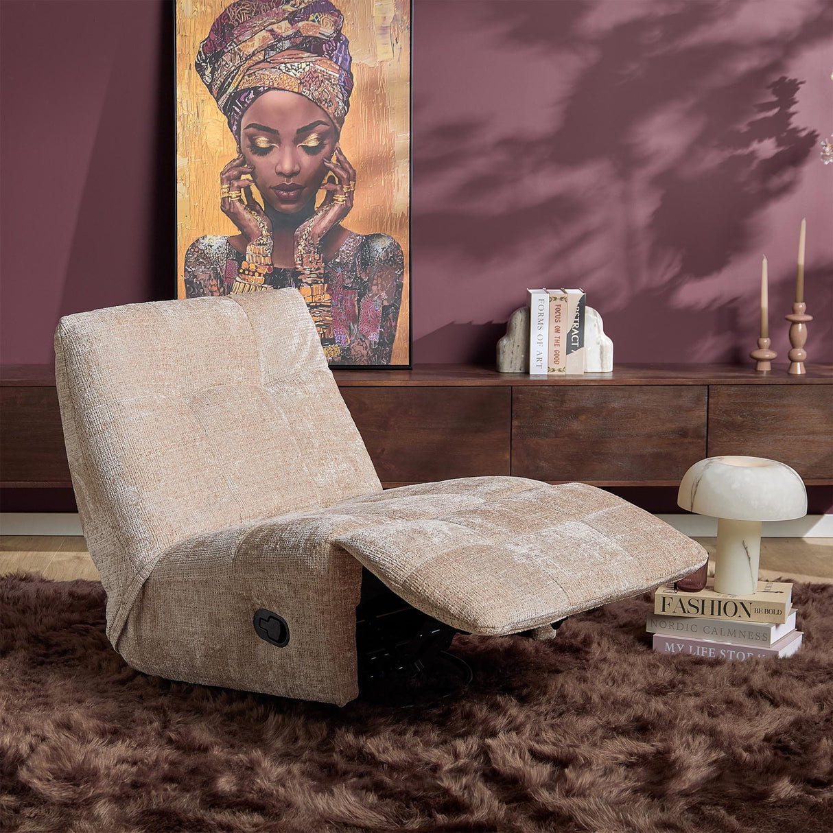 Relaxfauteuil Chill | Beige Starfurn