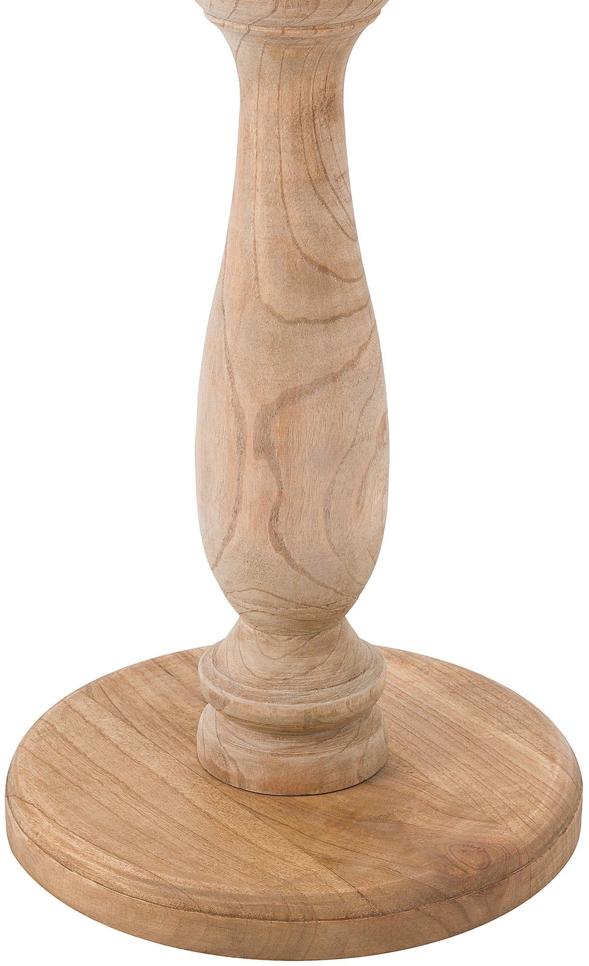 Ronde Bijzettafel Adamsville Rond 50 cm – Massief Mindi Hout – Landhuisstijl Bijzettafels Knuska