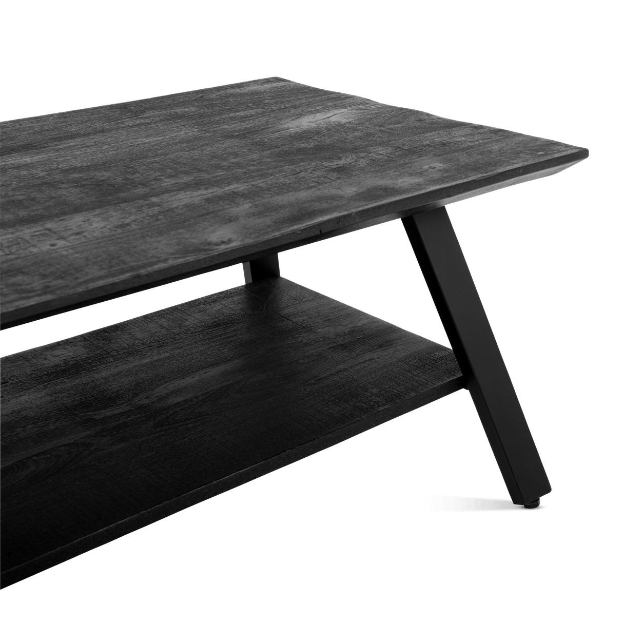 Salontafel Berlin Zwart met Vak Benoa