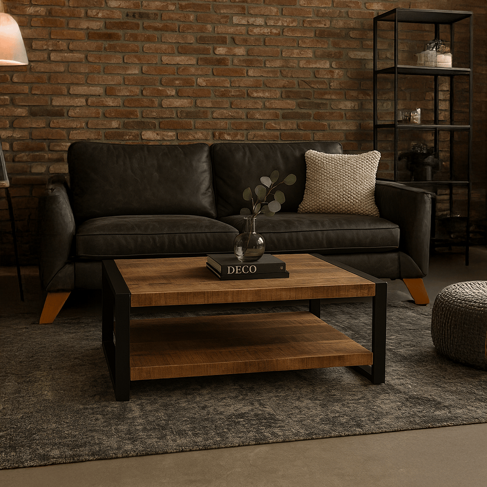 Salontafel Britt met Legplank 140 Benoa