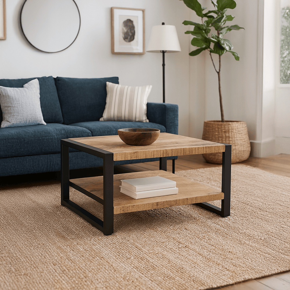 Salontafel Britt met Legplank 80 Benoa