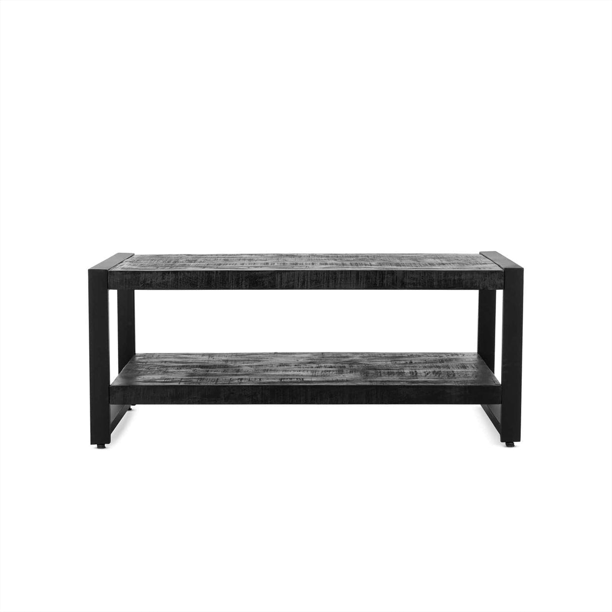 Salontafel Britt Zwart met Legplank 110 Benoa