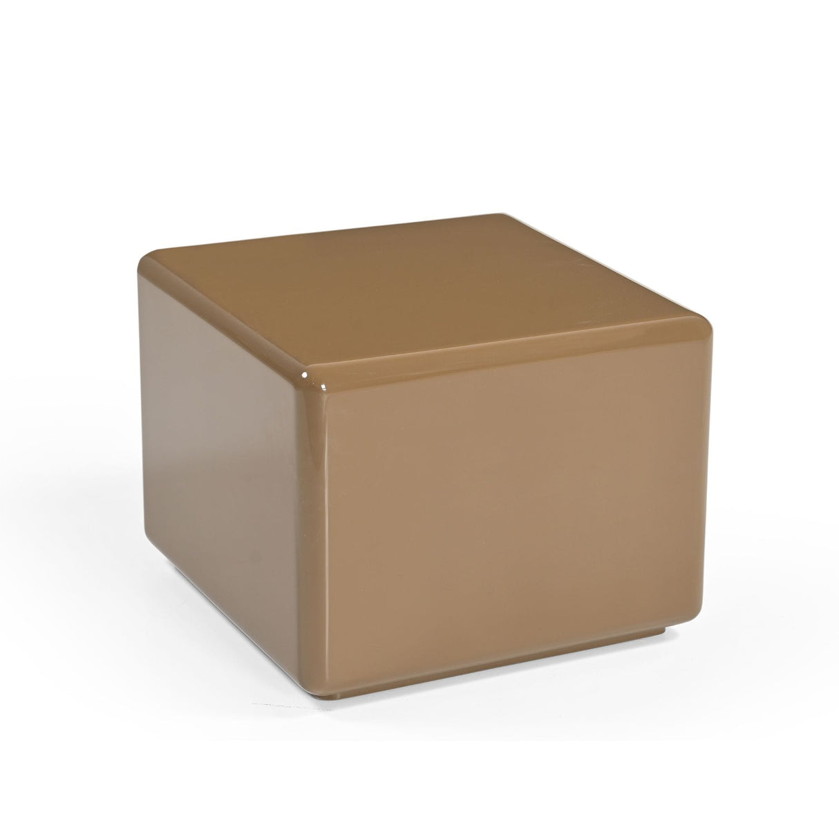 Salontafel - Bruin - MDF - 40 cm - Vierkant - Hoogglans End Tables Starfurn