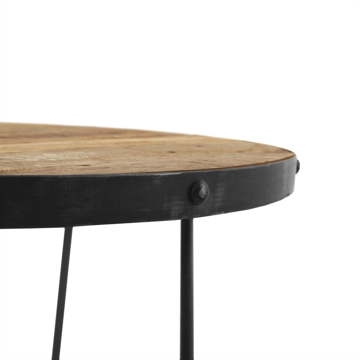 Salontafel Rond Industrieel 60 Benoa
