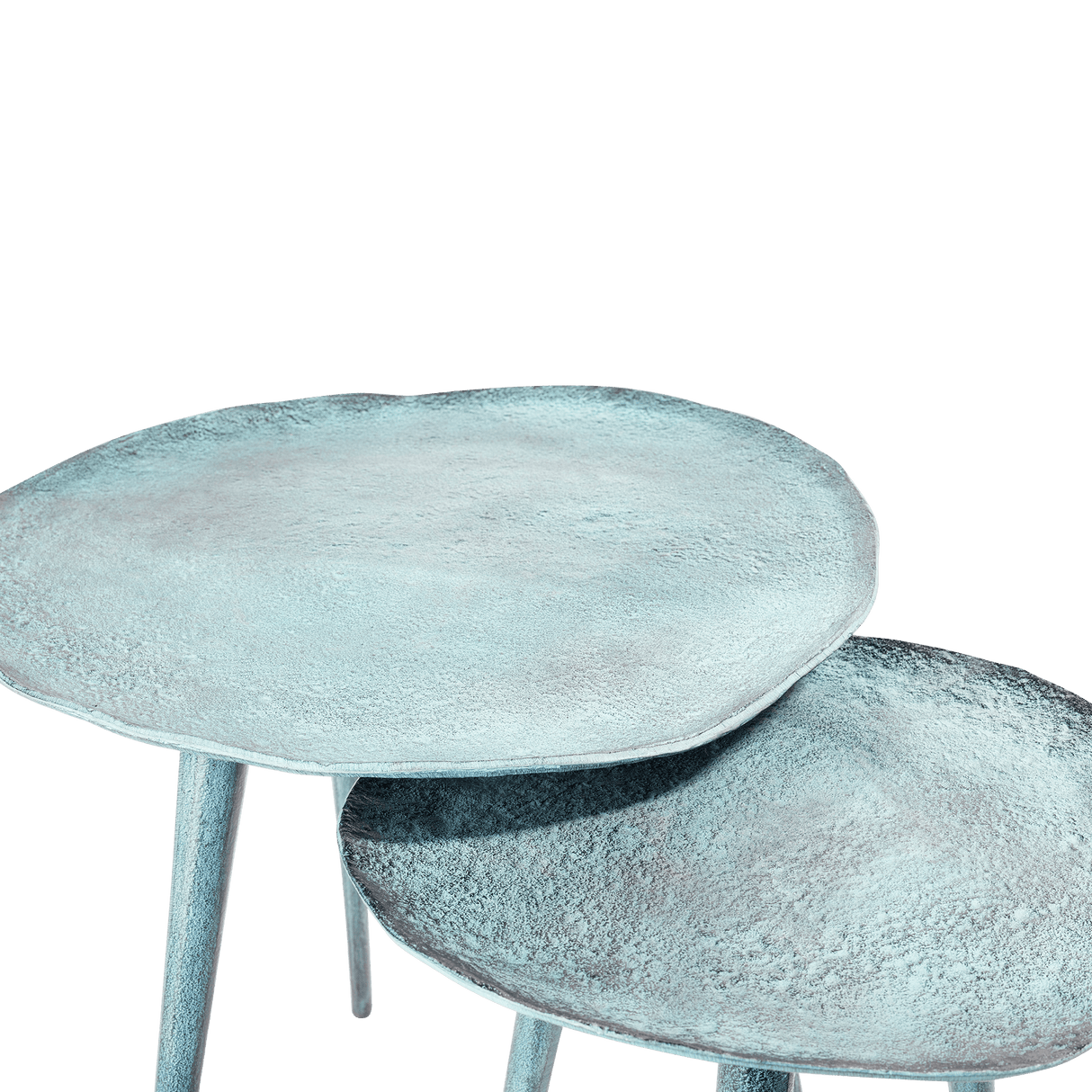 Sidetable Blauw Patina 46 Benoa