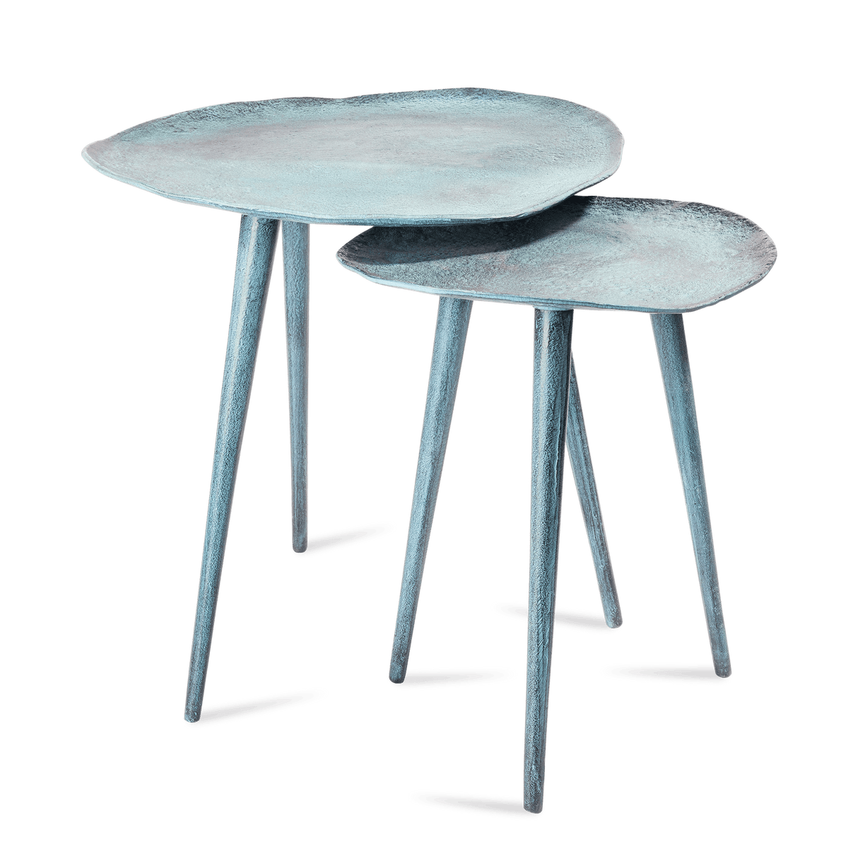 Sidetable Blauw Patina 46 Benoa