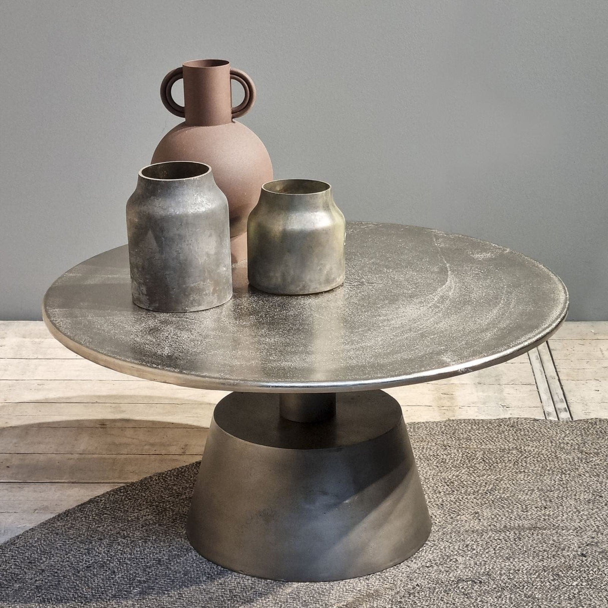 Sidetable Kian Zilver Benoa