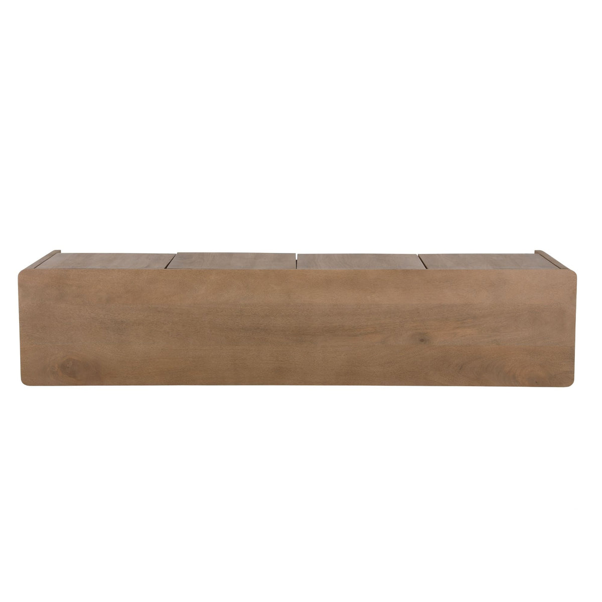 Tv meubel Dallas Naturel Mangohout 210 cm Starfurn