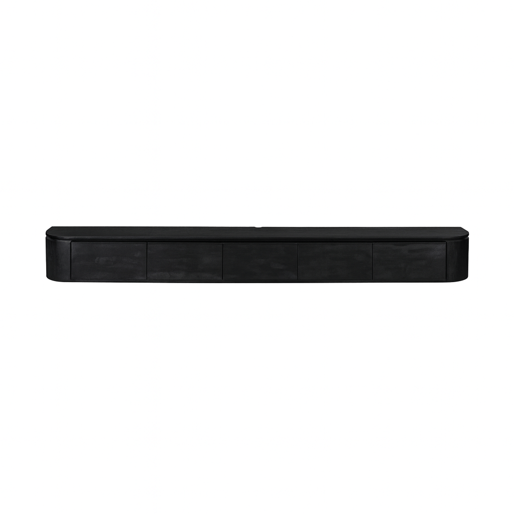 Tv meubel Excellent Black | 280 cm Starfurn