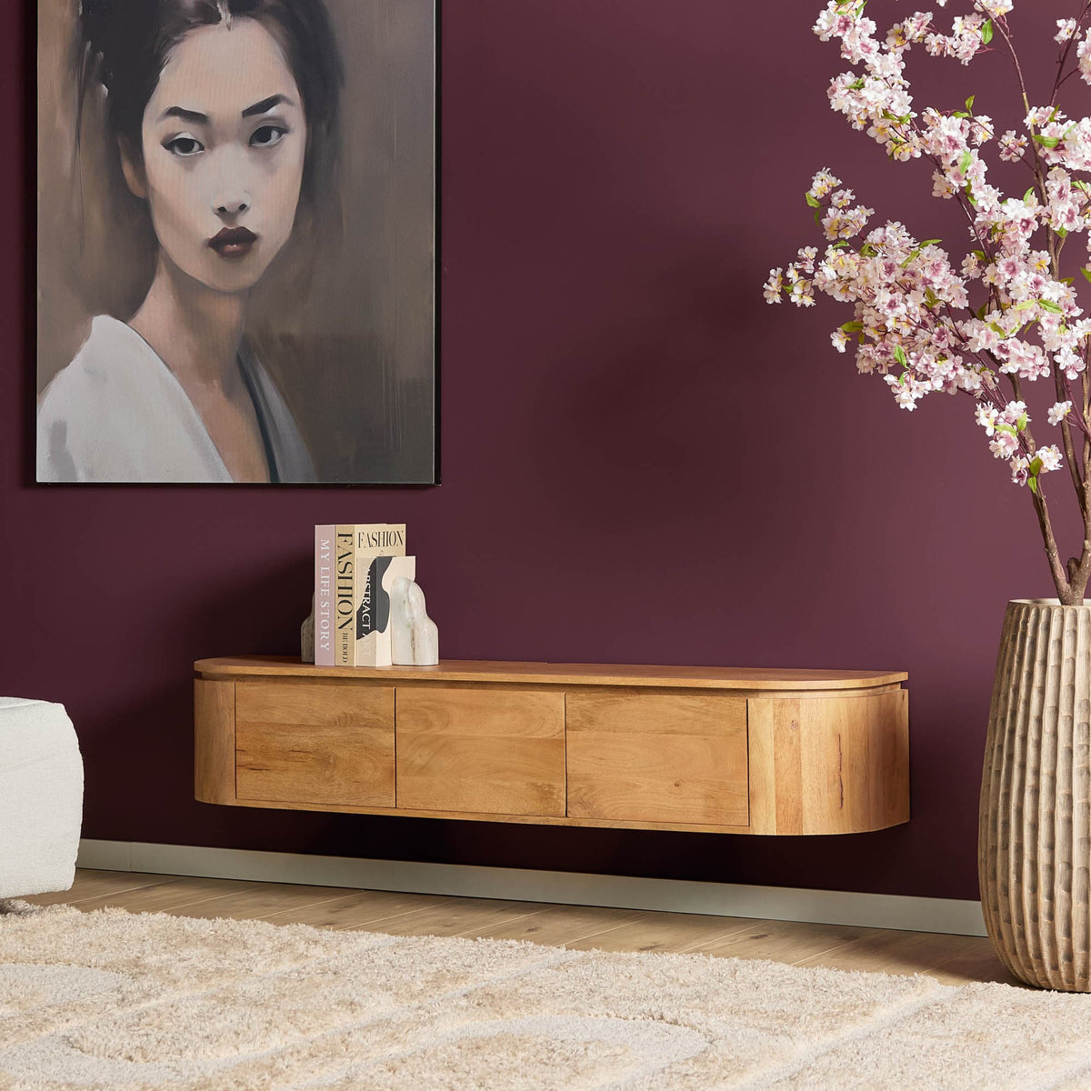 Tv meubel Excellent Naturel | 160 cm Starfurn
