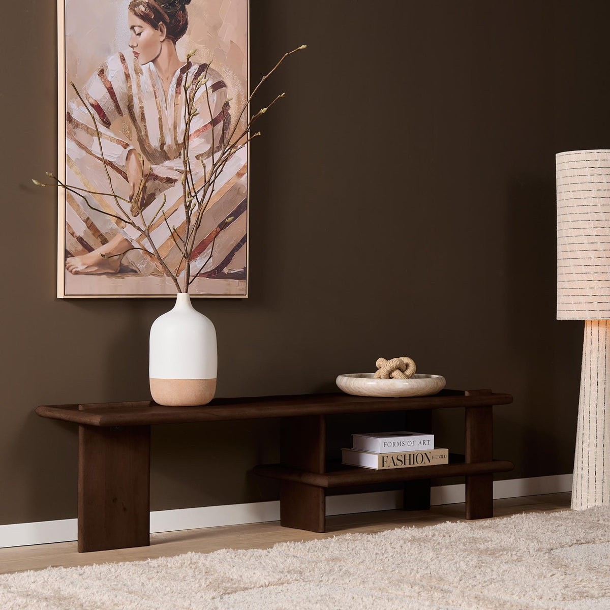 Tv meubel Lina Mangohout Bruin 160 cm Starfurn
