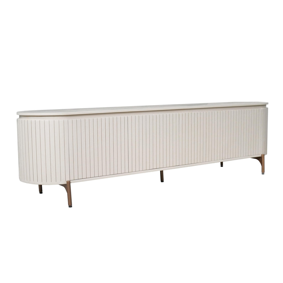 Tv meubel Solana Zand Mangohout 210 cm Starfurn
