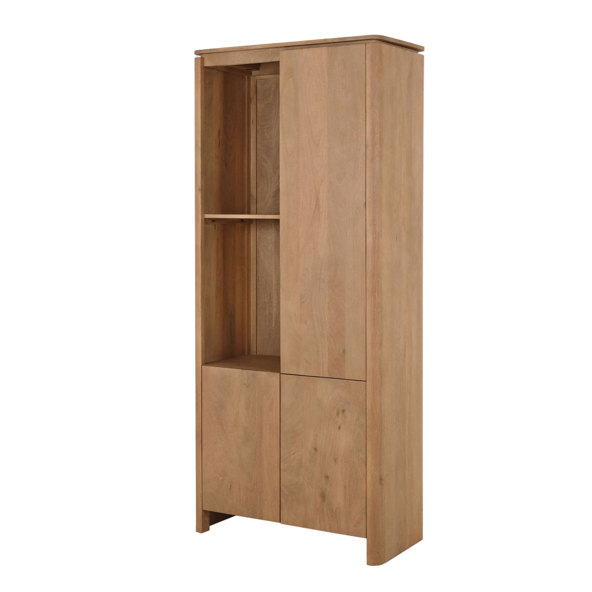 Vakkenkast Links Dallas Naturel Mangohout 90 cm Starfurn