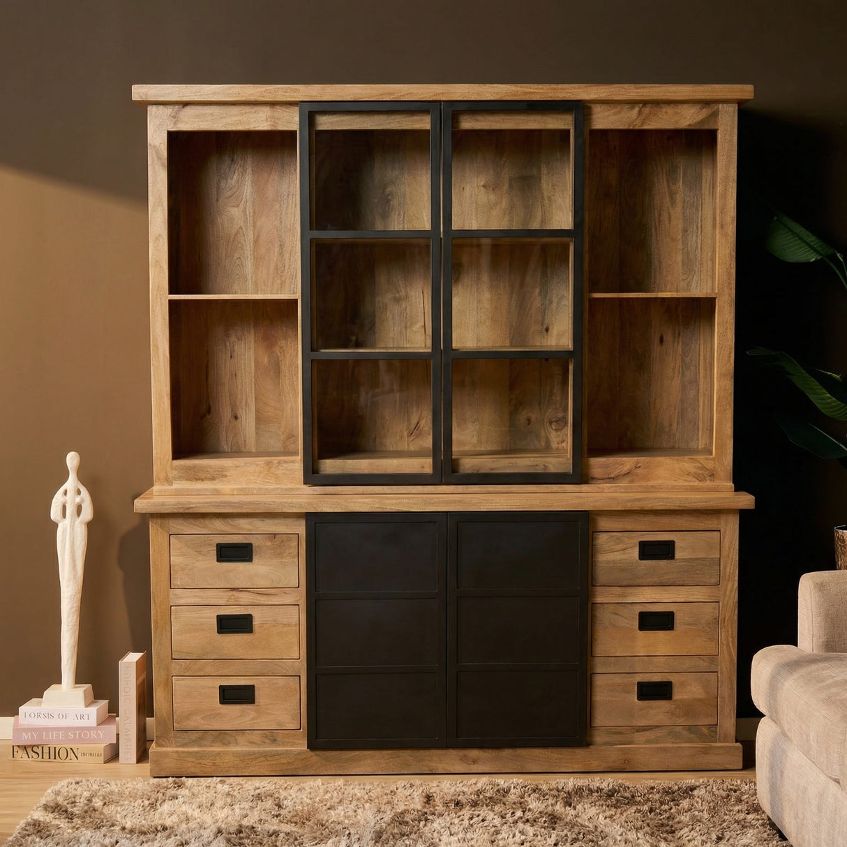 Vitrinekast Noa | 200 cm Starfurn