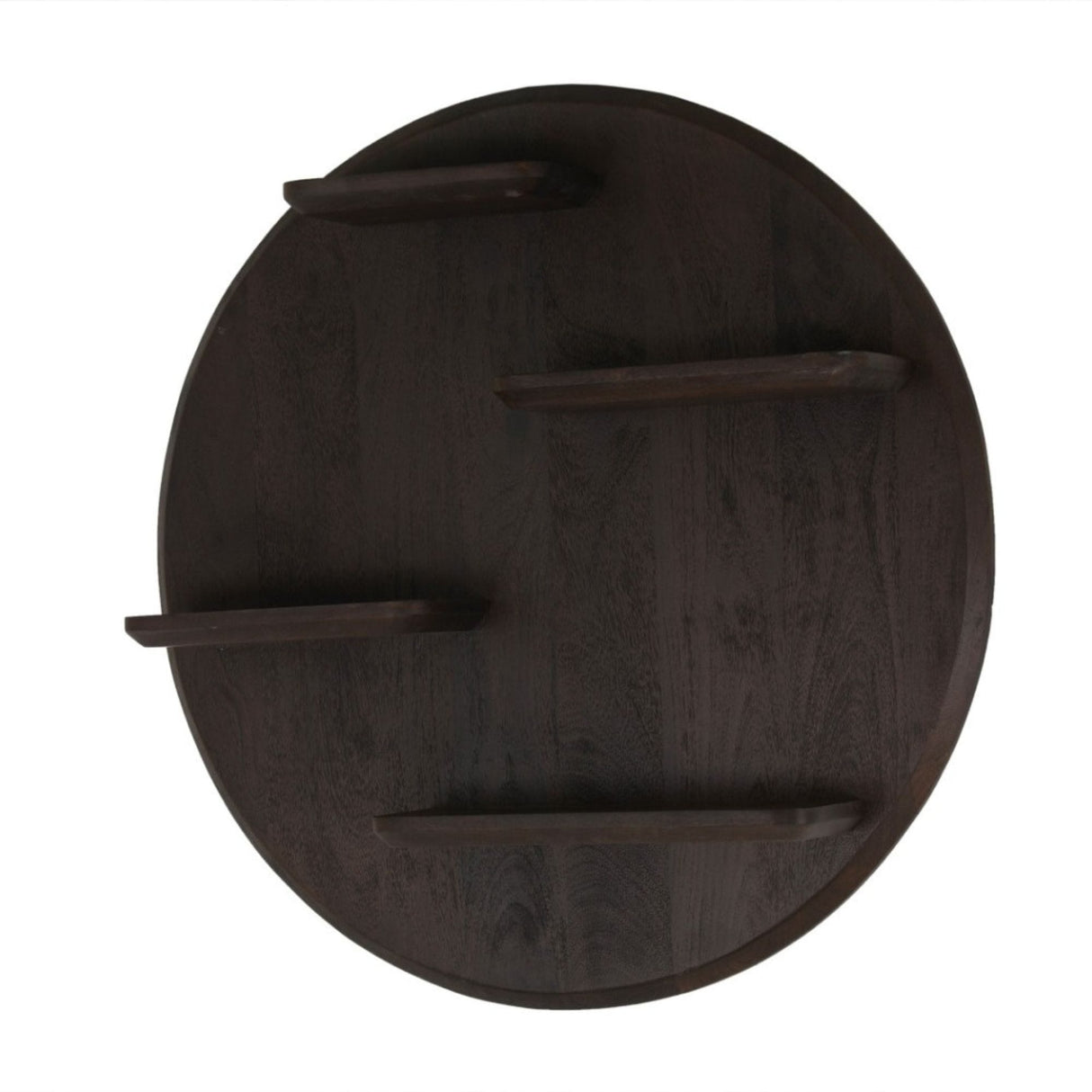 Wandrek - Rond - Bruin - Mangohout - 75 cm Floating Wall Shelves & Ledges Starfurn