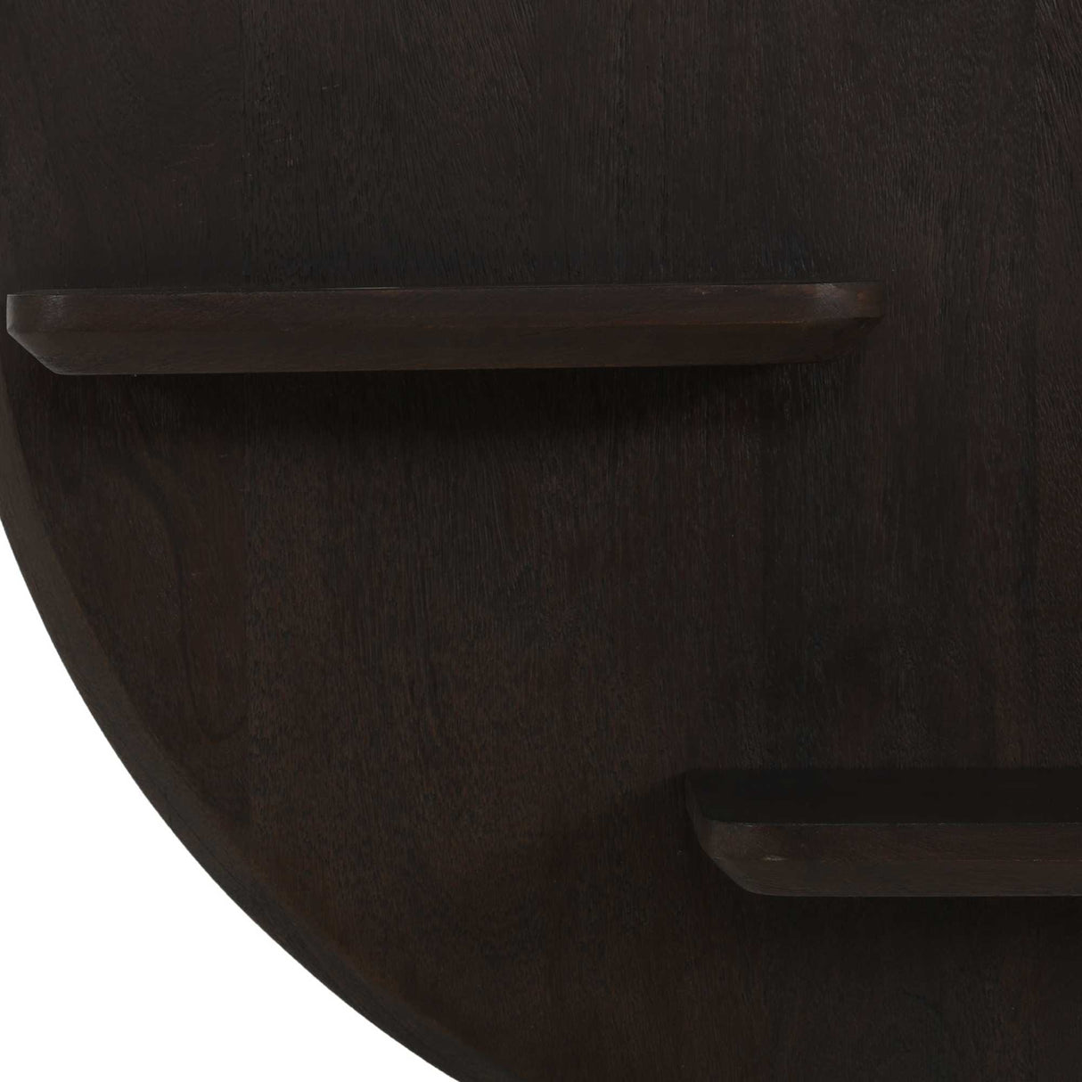 Wandrek - Rond - Bruin - Mangohout - 75 cm Floating Wall Shelves & Ledges Starfurn