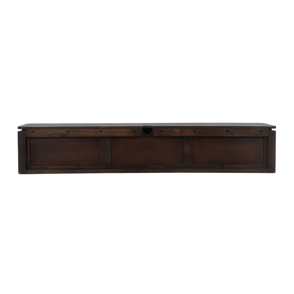 Zwevend tv meubel Dallas Bruin Mangohout 165 cm Starfurn