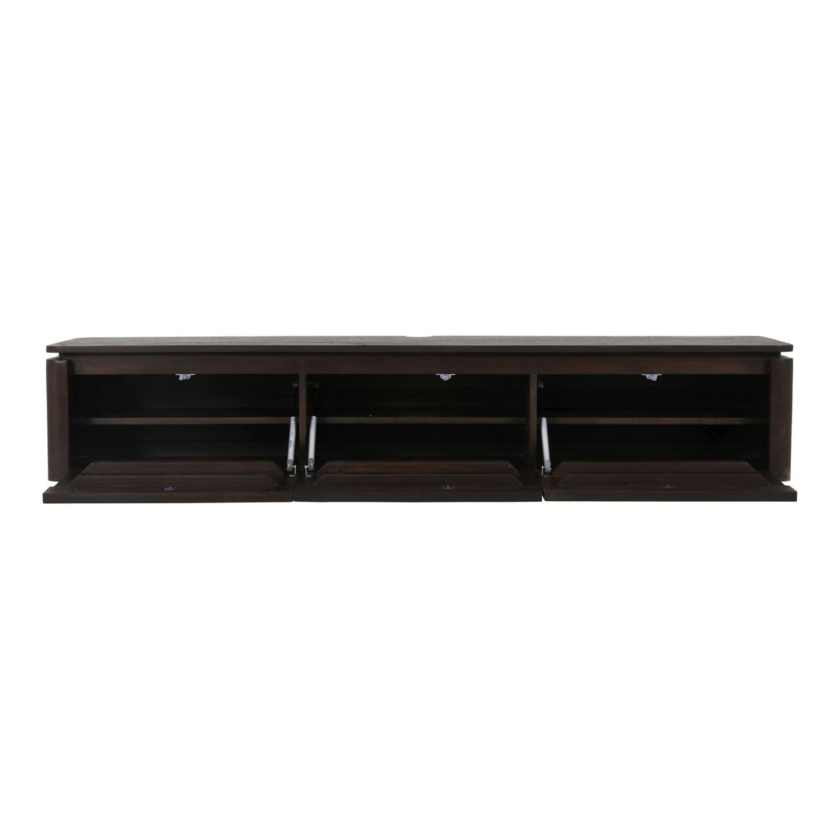 Zwevend tv meubel Dallas Bruin Mangohout 210 cm Starfurn