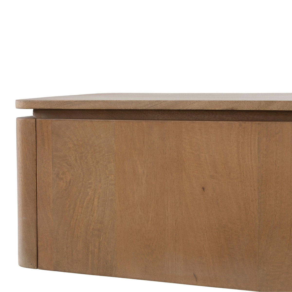 Zwevend tv meubel Dallas Naturel Mangohout 165 cm Starfurn