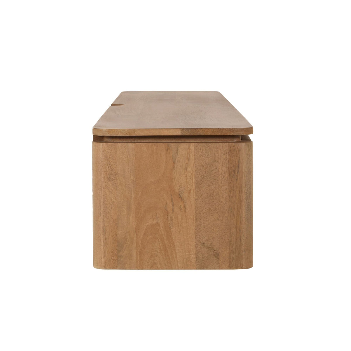 Zwevend tv meubel Dallas Naturel Mangohout 165 cm Starfurn