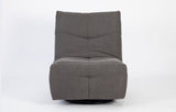 Relaxfauteuil - Antraciet - Verstelbaar - Draaibaar - Modern