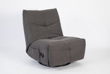 Relaxfauteuil - Antraciet - Verstelbaar - Draaibaar - Modern