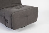 Relaxfauteuil - Antraciet - Verstelbaar - Draaibaar - Modern