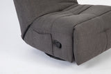 Relaxfauteuil - Antraciet - Verstelbaar - Draaibaar - Modern