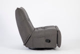 Relaxfauteuil - Antraciet - Verstelbaar - Draaibaar - Modern