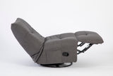 Relaxfauteuil - Antraciet - Verstelbaar - Draaibaar - Modern