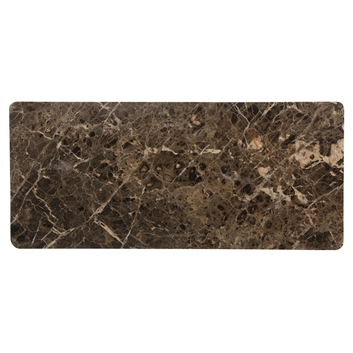 Bovenblad Tv meubel Dallas Bruin Marmer 165 cm