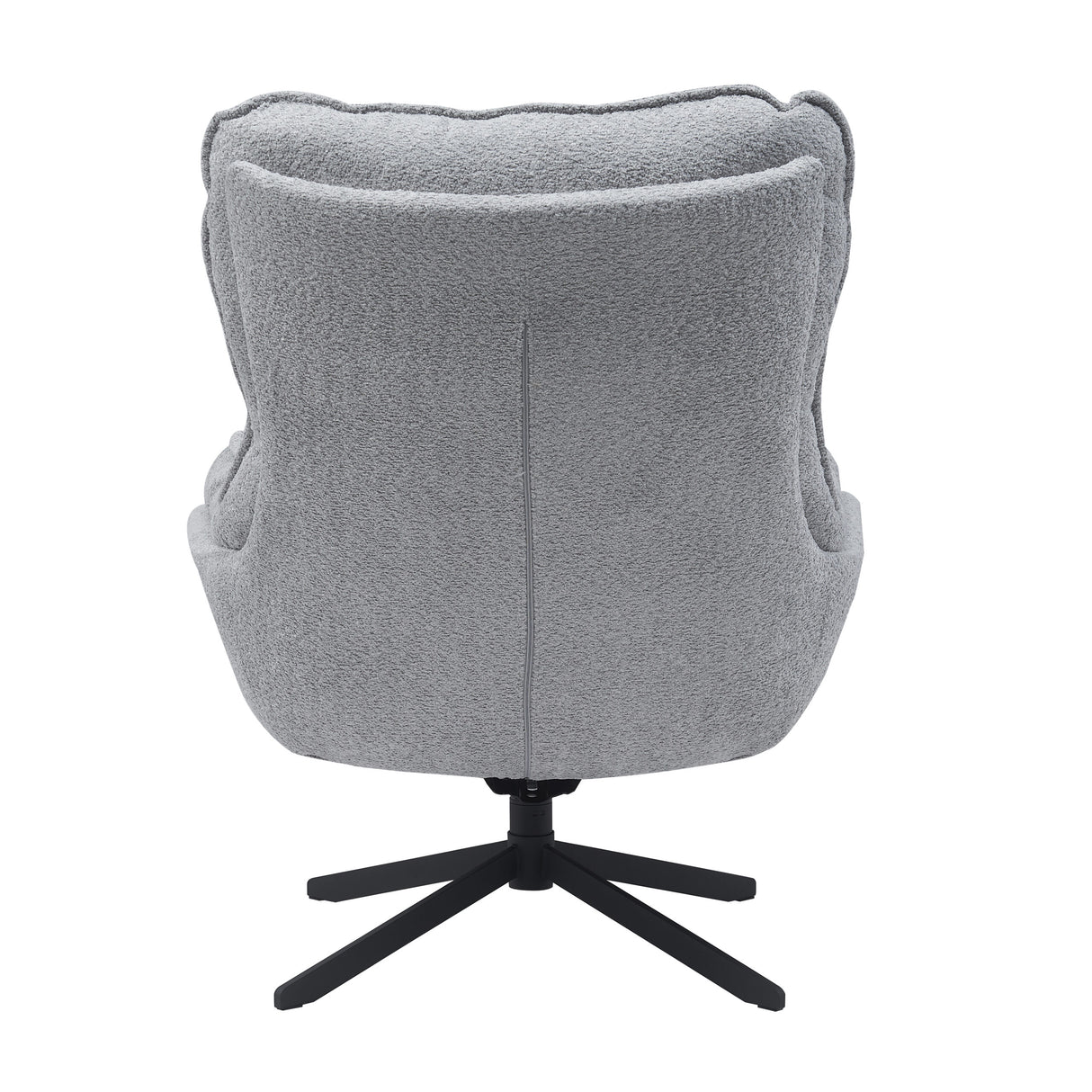Fauteuil - Draaibaar - Lichtgrijs - Polyester
