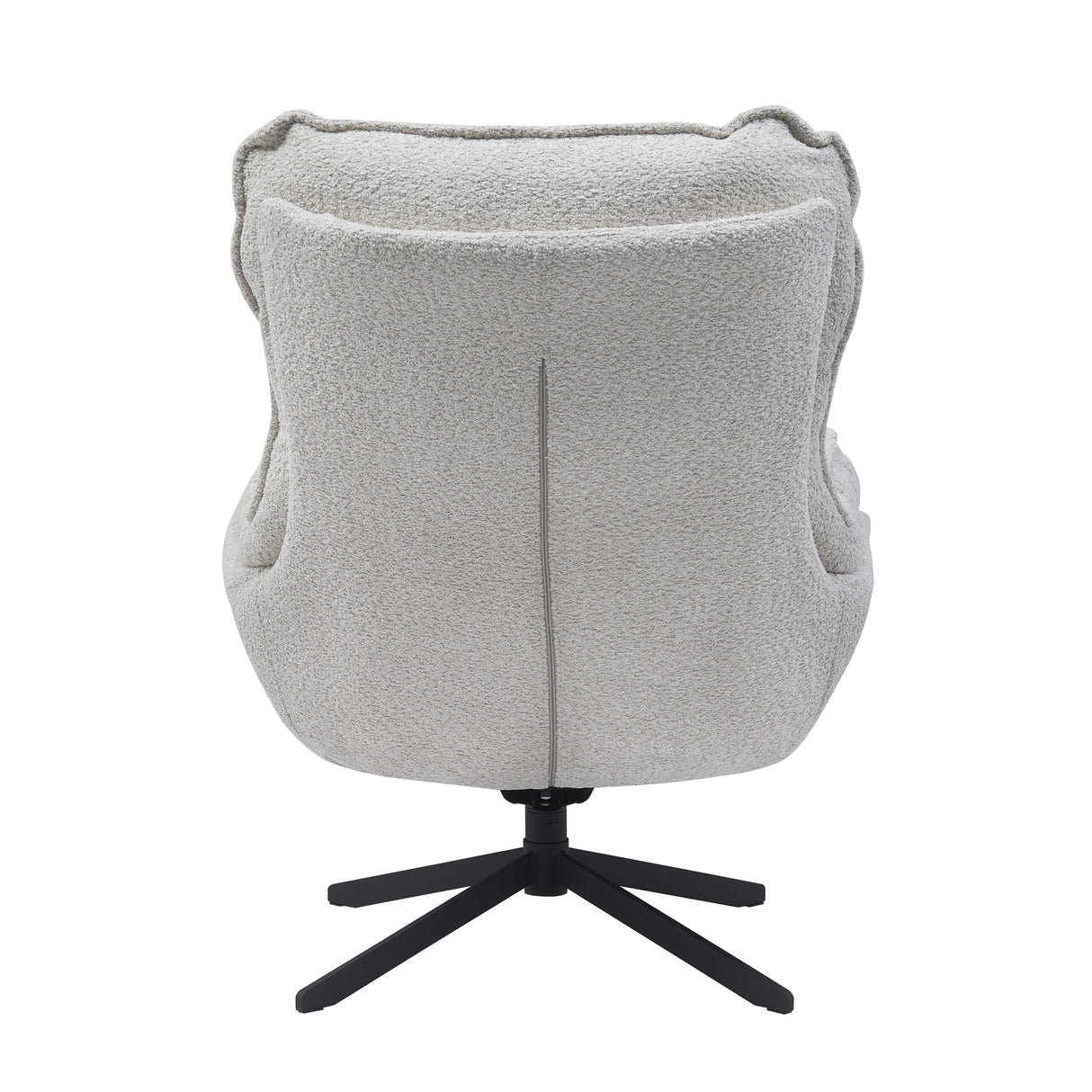 Fauteuil - Draaibaar - Off-white - Polyester