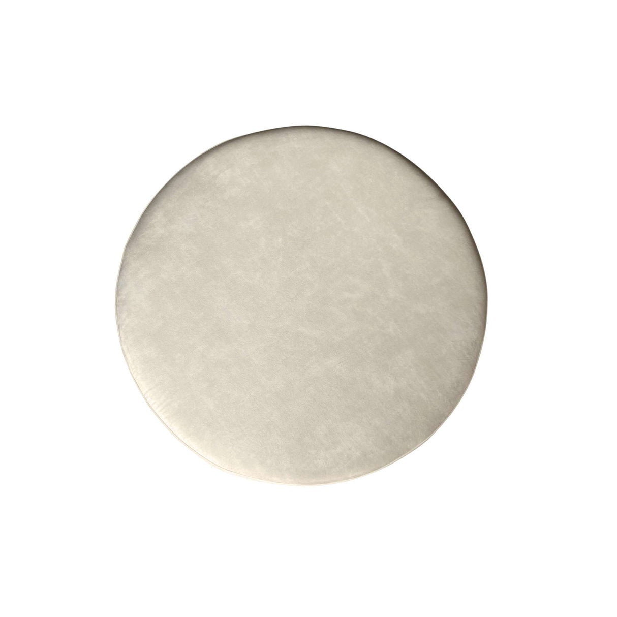 Hocker - Rond - Crème - 80 cm