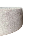 Ronde hocker - Naturel - Stof - 80 cm