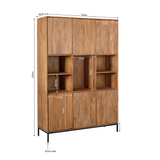 Vakkenkast Madison XL Natural | 135 cm