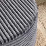 Hocker - Rond - Antraciet - 60 cm