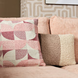 MySofa Alma Hoekbank Roze Divan Links+2,5 zits 