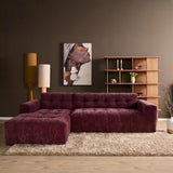 MySofa Ruby Hoekbank Paars  Lounge L + 2,5 zits AR