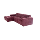 MySofa Ruby Hoekbank Paars  Lounge L + 2,5 zits AR