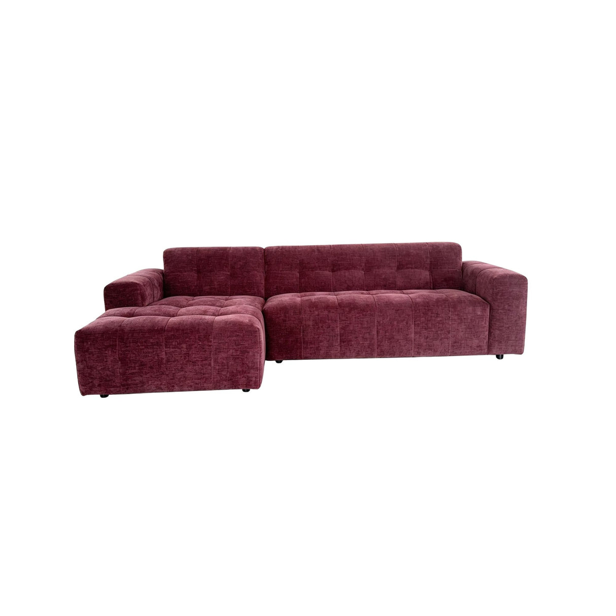 MySofa Ruby Hoekbank Paars  Lounge L + 2,5 zits AR
