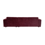MySofa Ruby Hoekbank Paars  2,5 zits AL + Lounge R