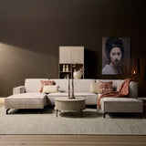 U-Bank - Velvet - Beige - Torre 02 - Lounge Links - Divan Rechts