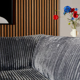 MySofa Teddy | 2,5 zits + Divan Rechts | Antraciet