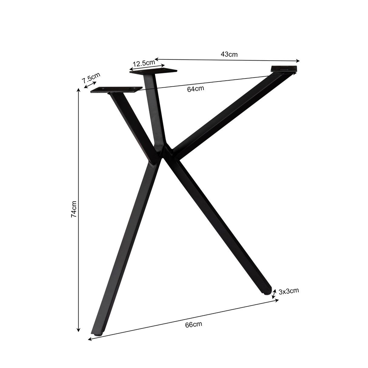 Y-Poot | Black | Set van 2