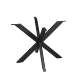 Matrixpoot Rond Zwart 140 cm Koker 4x8 cm